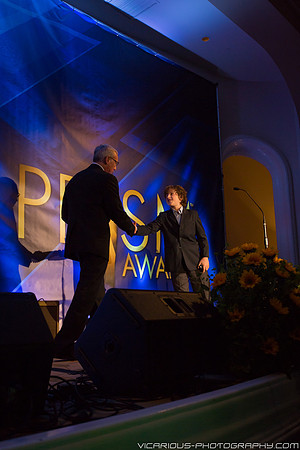 Dr. Drew Pinsky & Nolan Gould - PRISM Awards 2013