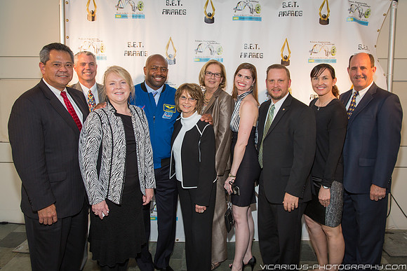 2014 SET Awards- STARBASE, Leland Melvin & Skylar Jackson