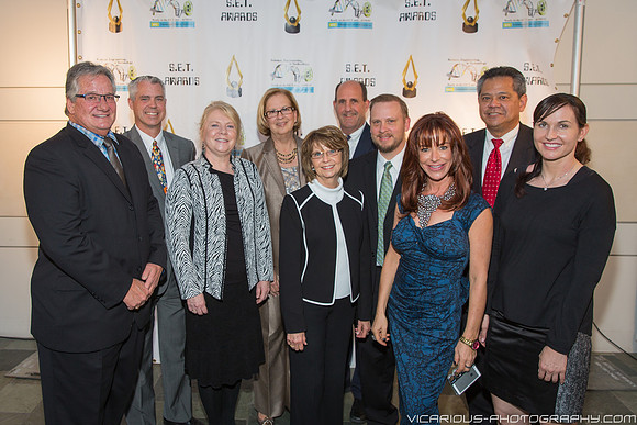 2014 SET Awards- STARBASE, Brian Dyak & Claudia Wells