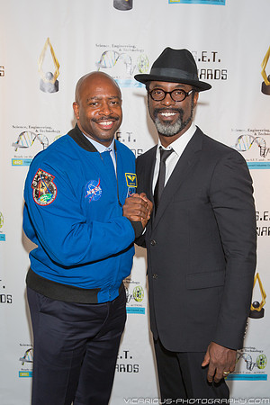 2014 SET Awards- Leland Melvin & Isaiah Washington