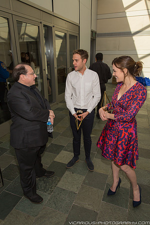 2014 SET Awards- Larry Deutchman, Elizabeth Henstridge & Iain De Caestecker